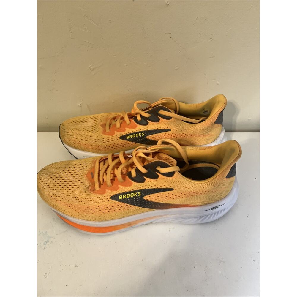 Brooks Men's Ghost 17 Running Shoes Blazing Orange/Yellow 8.5 - Picture 3 of 6